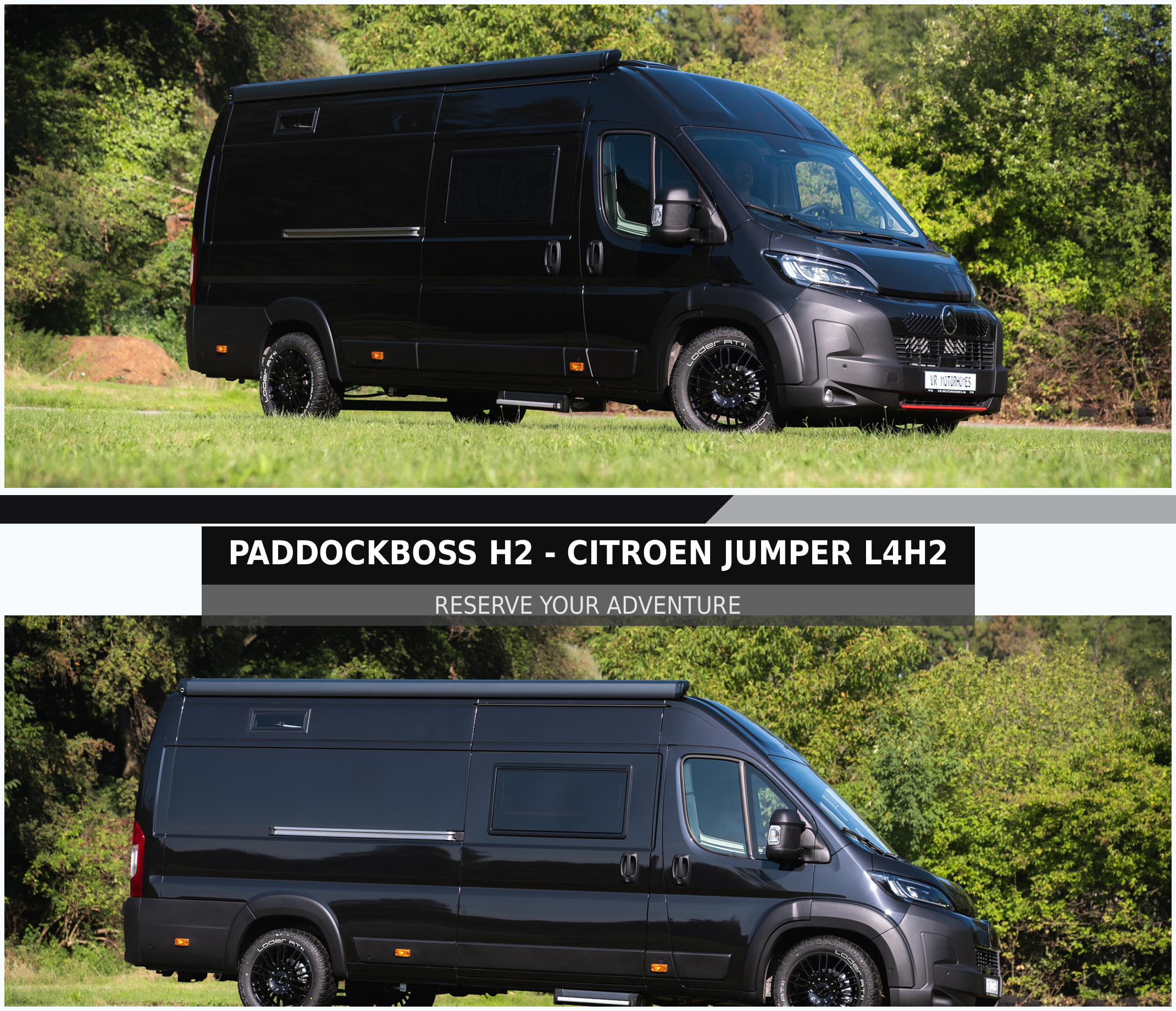 Paddockboss H2 VR Motorhomes